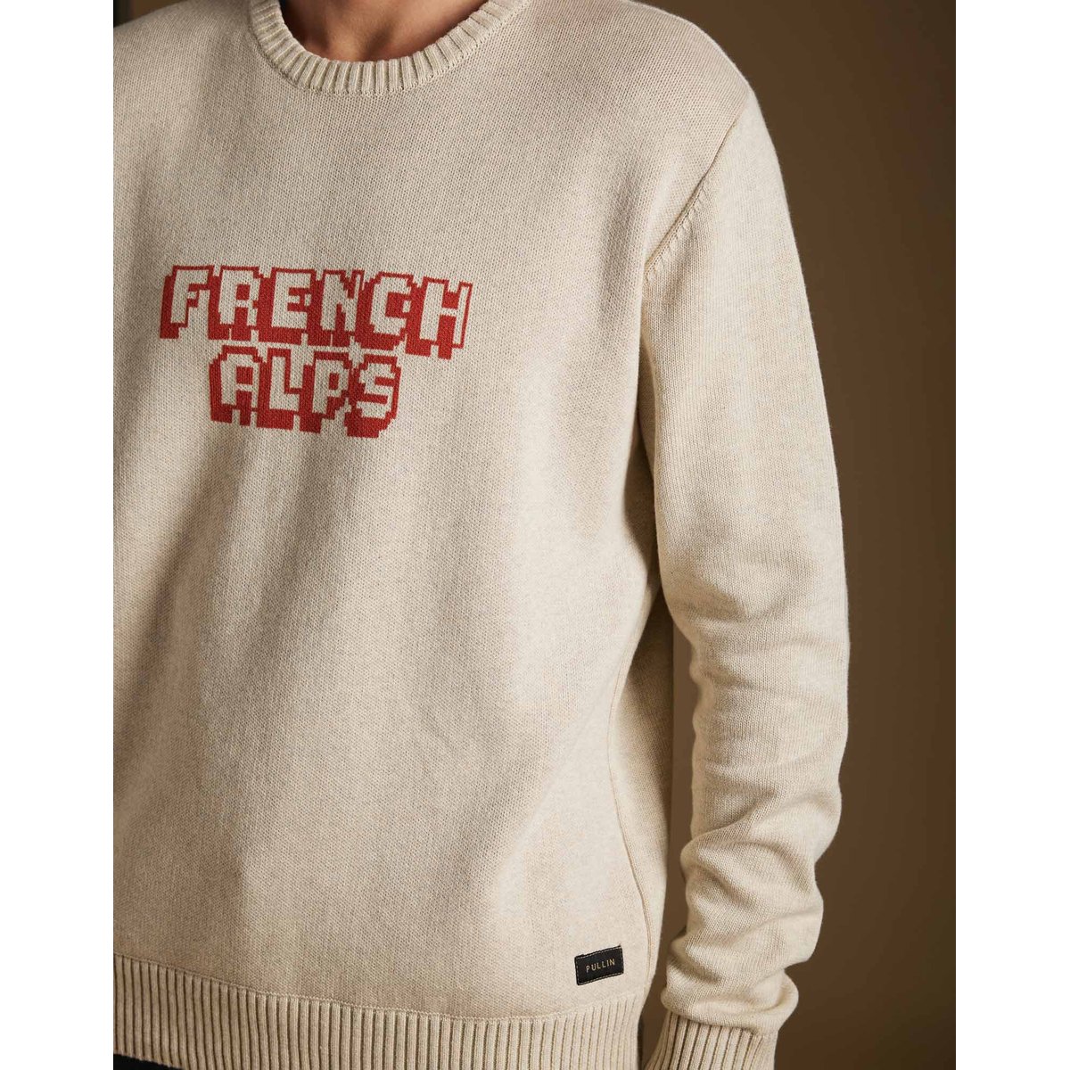 PULL FRENCH ALPS CREAM beige, PULLIN