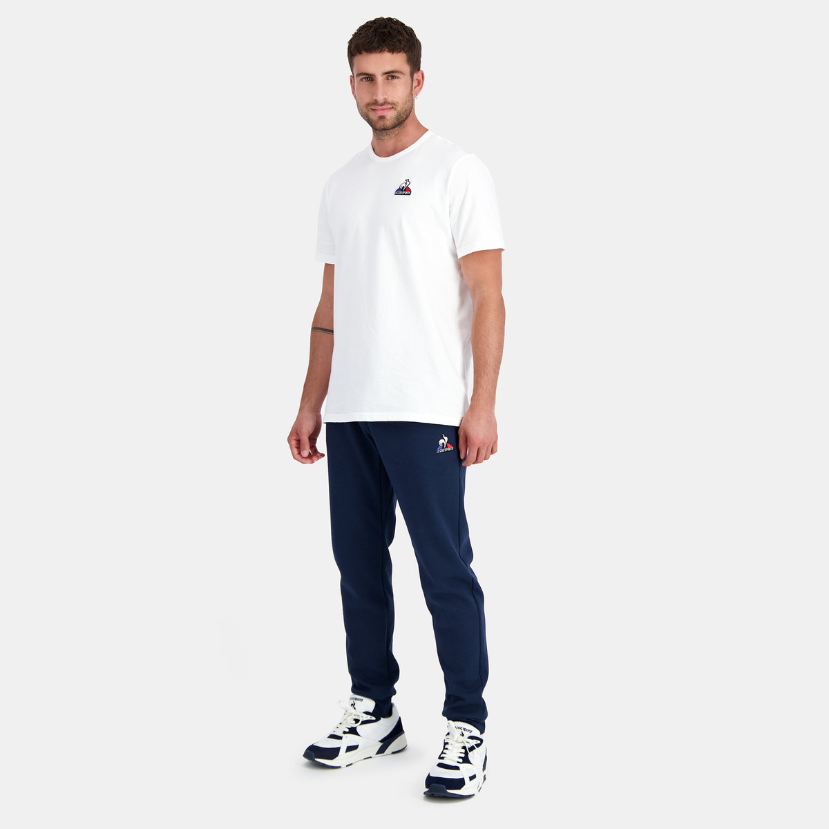 Pantalon de survêtement essentiel bleu marine, LE COQ SPORTIF