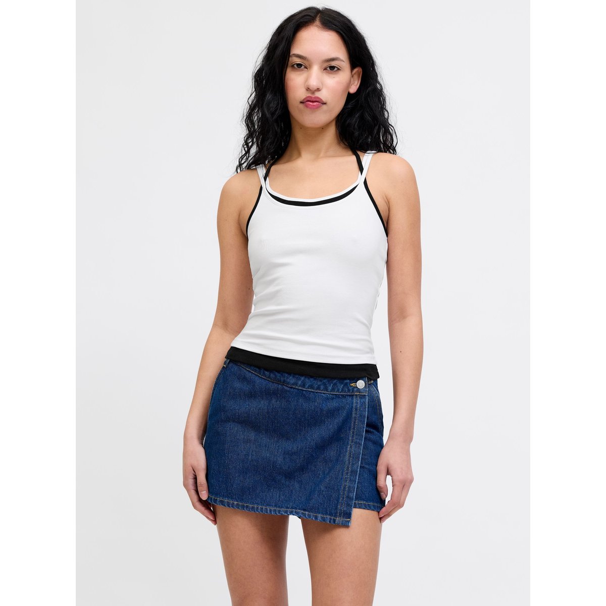 Top bright white, JJXX