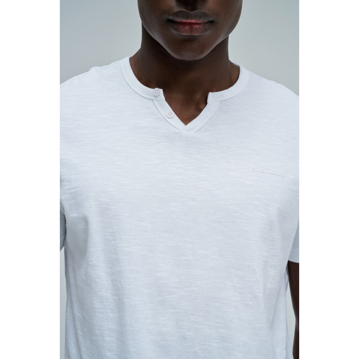 T-SHIRT AVEC BRANDING vert clair, SALSA JEANS