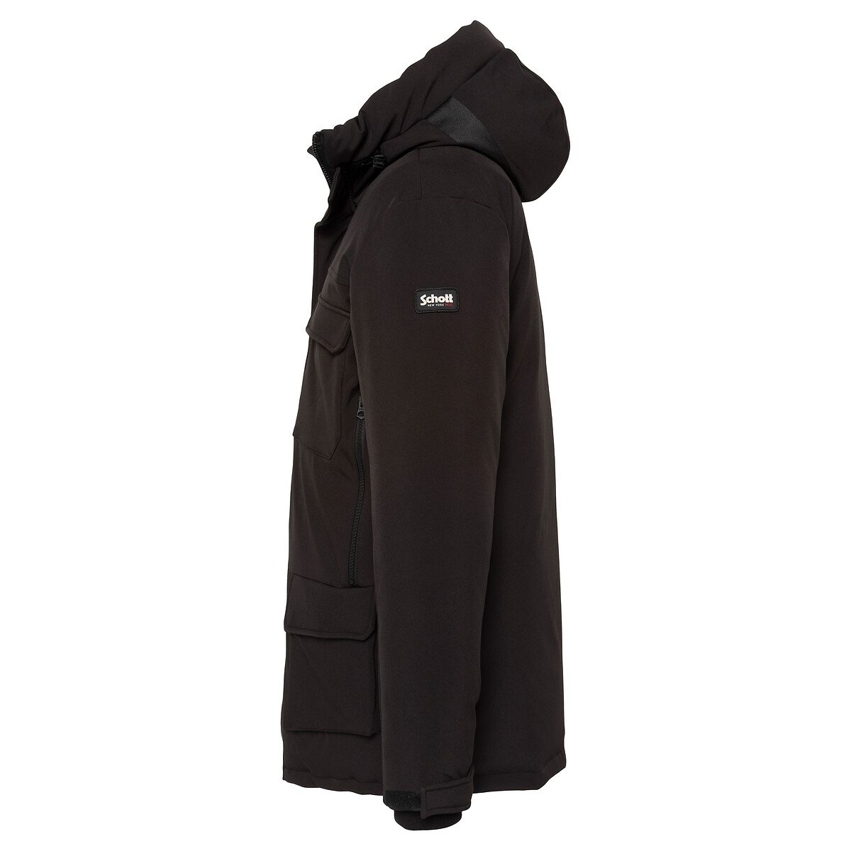 Parka chaude, rembourrée, STANLEY noir, SCHOTT