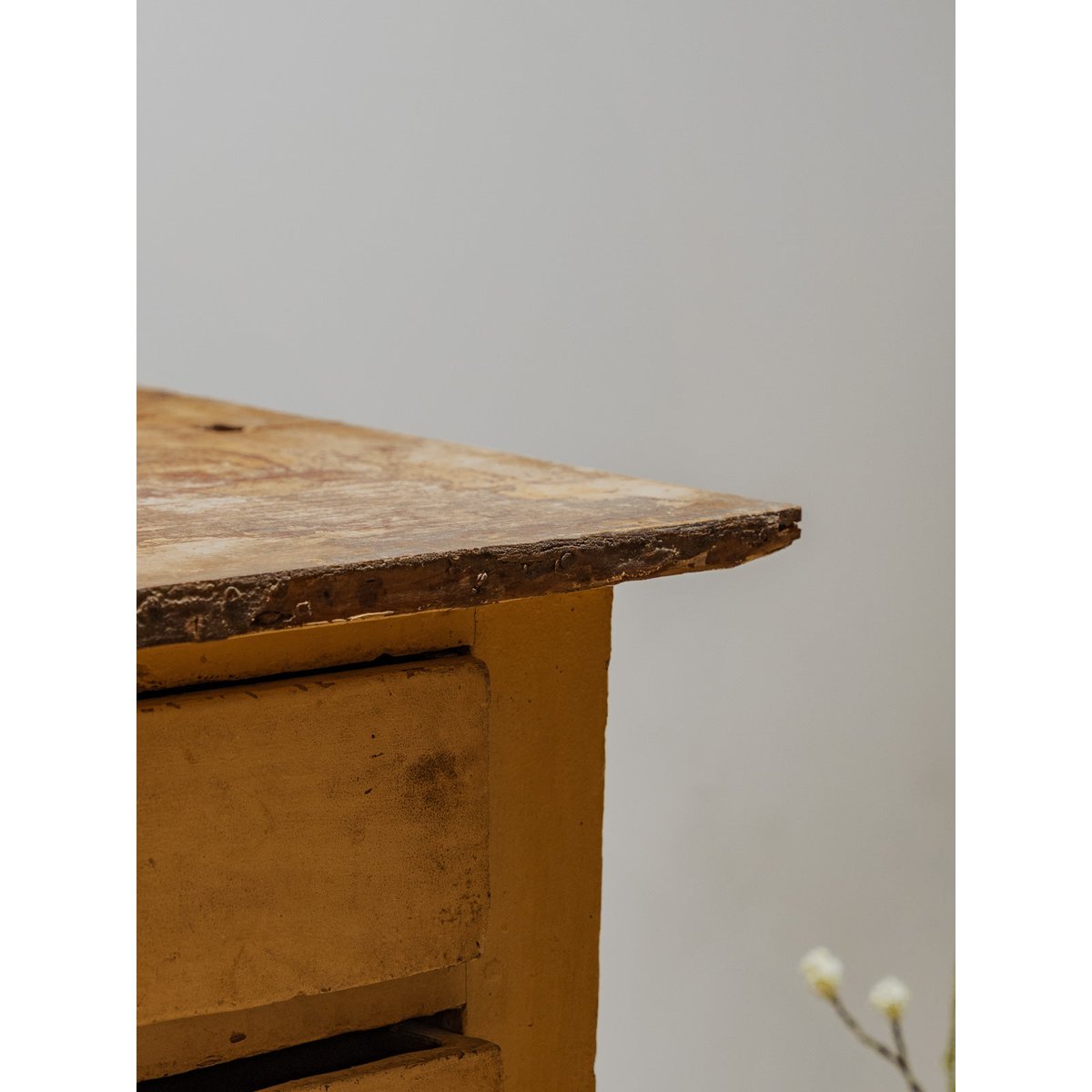 Meuble de métier en bois beige Fernand N°339 - Bon état bois foncé, DEBONGOUT