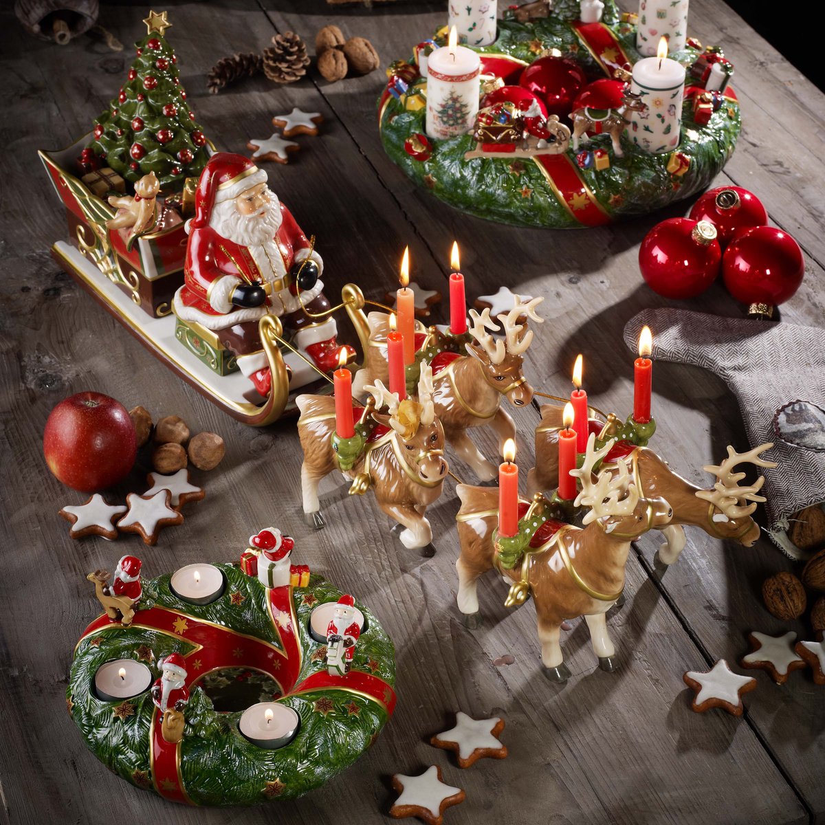 Santa's Promenade En Traîneau CHRISTMAS TOYS multicolore, VILLEROY & BOCH