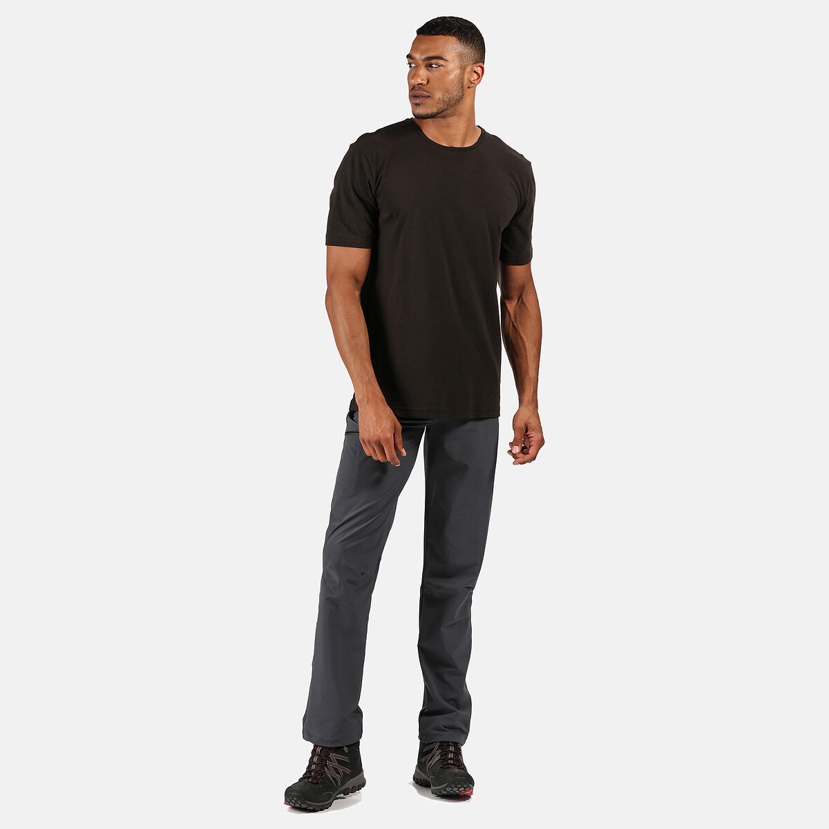 T-shirt À Manches Courtes Tait black, REGATTA