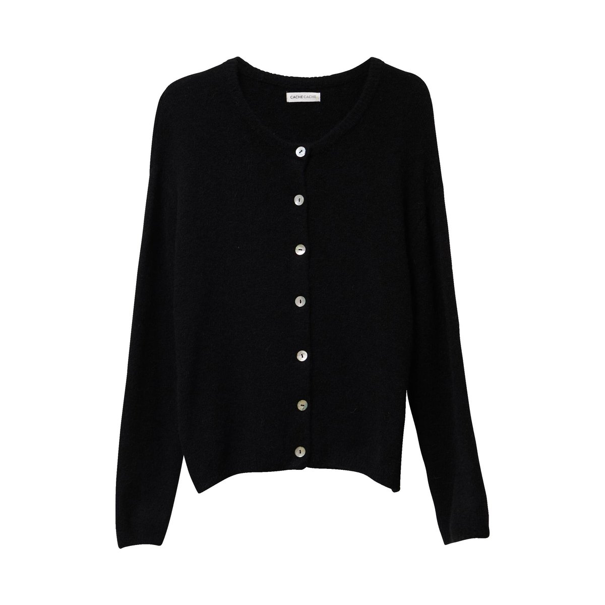 Gilet manches longues noir, CACHE CACHE