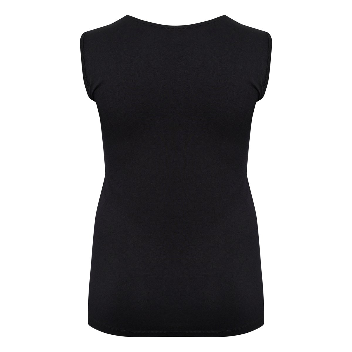 Jersey top noir black, KAFFE CURVE