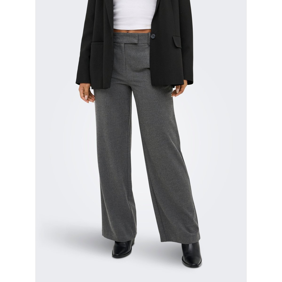 Pantalon medium grey melange, ONLY