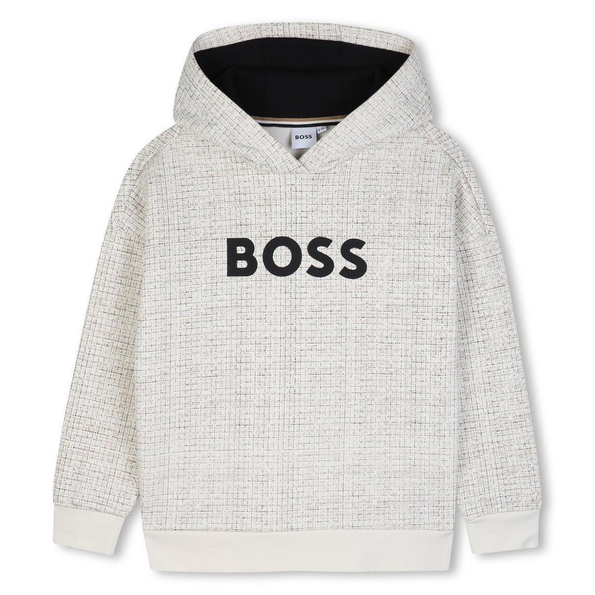 Sweat à capuche ivory, BOSS KIDSWEAR