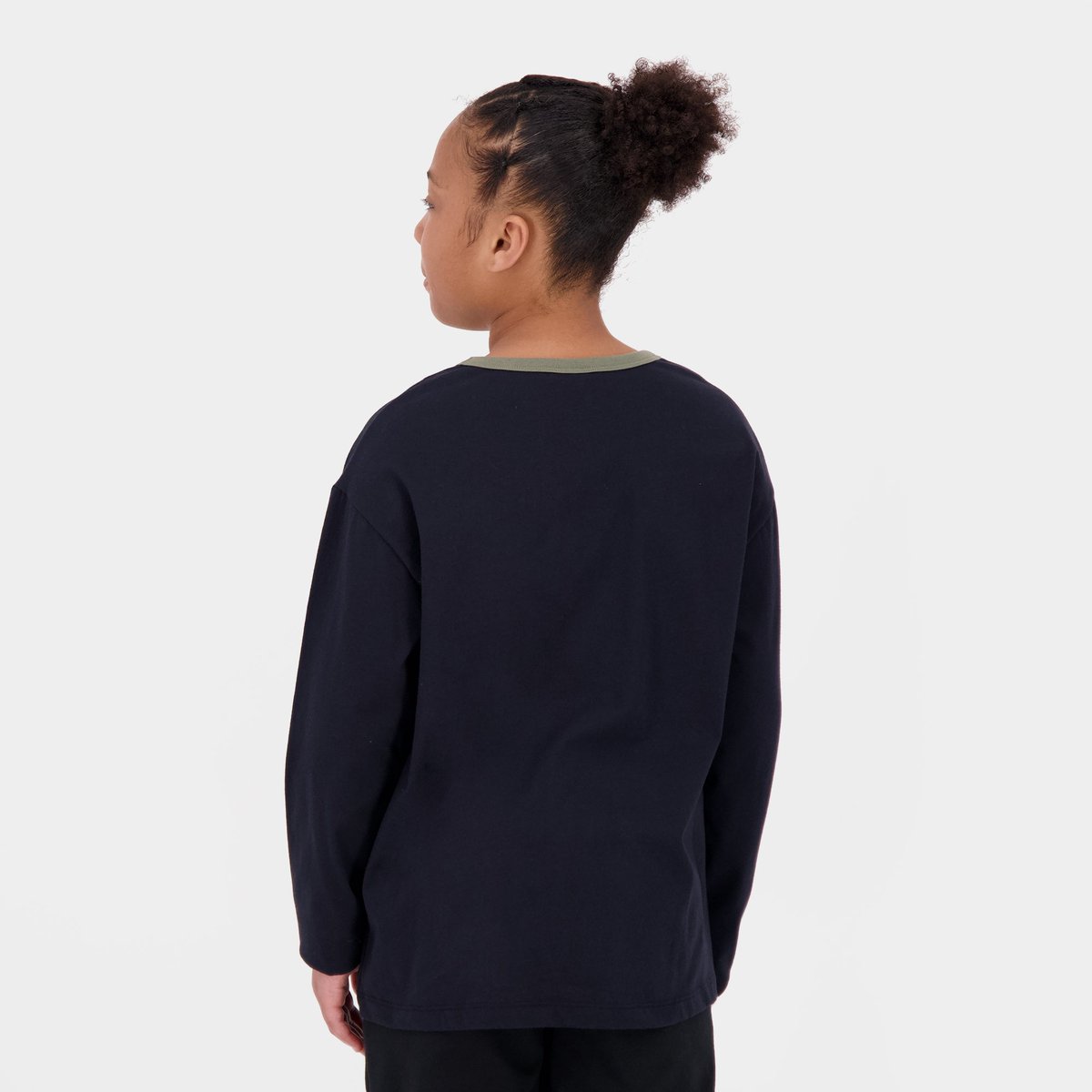 T-shirt manches longues Essentiels black light, LE COQ SPORTIF