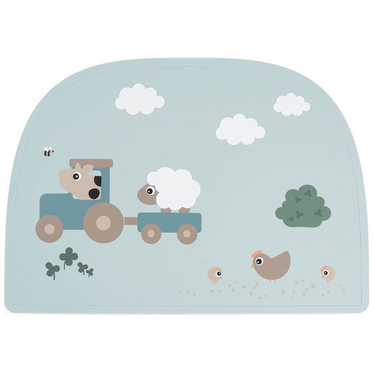 Set de table bleu, DONE BY DEER