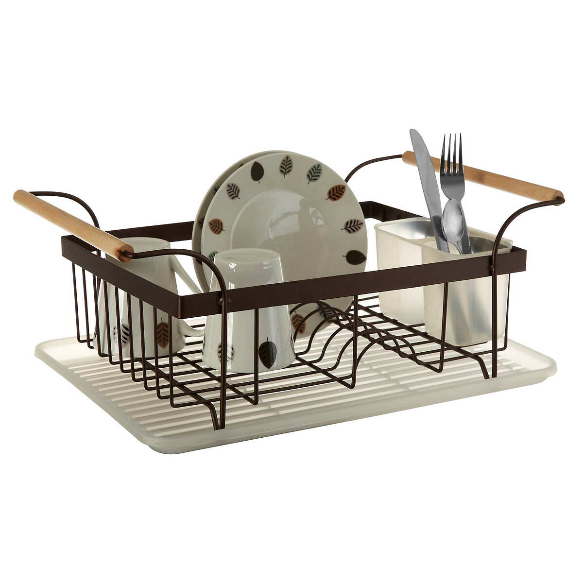 Metal Dish Rack in Bronze Finish bronze, SO'HOME