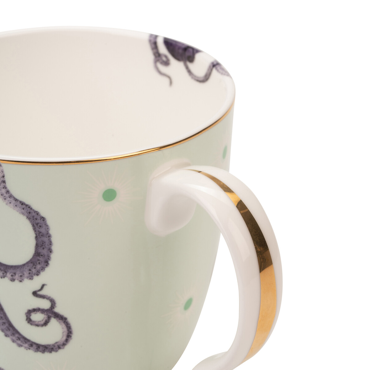 Large Octopus Mug blue, YVONNE ELLEN