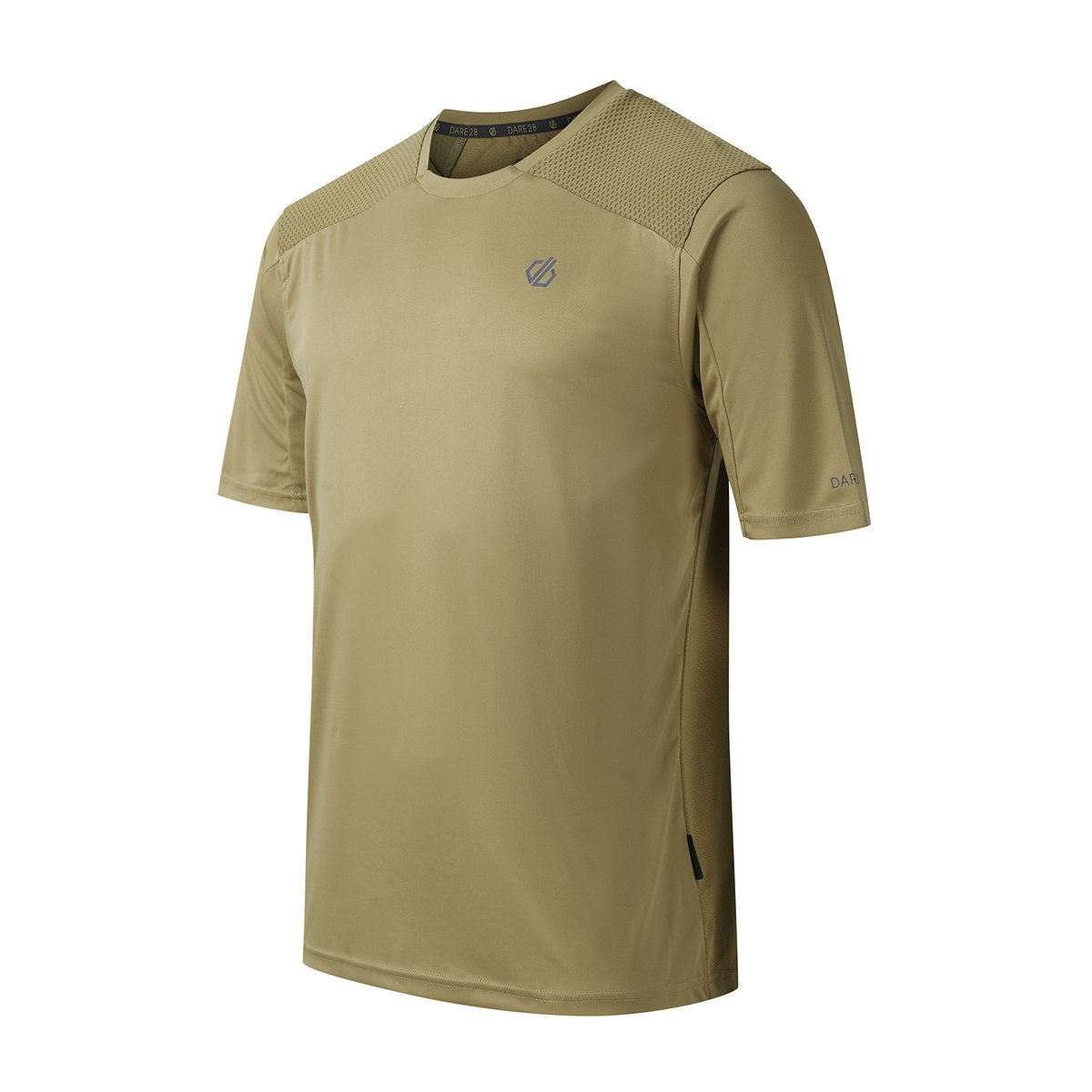 T-shirt uni manches courtes TRACKSTAND ACE kaki, DARE 2B