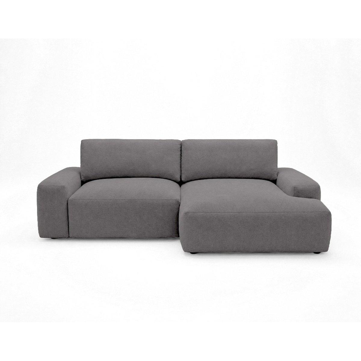 Canapé d'Angle Convertible 4 places - TAMA gris, BEST MOBILIER