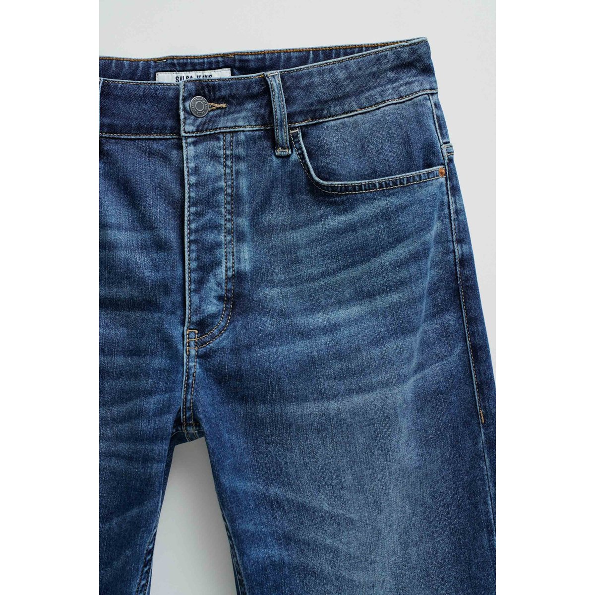 JEAN REGULAR FIT COOLMAX bleu, SALSA JEANS