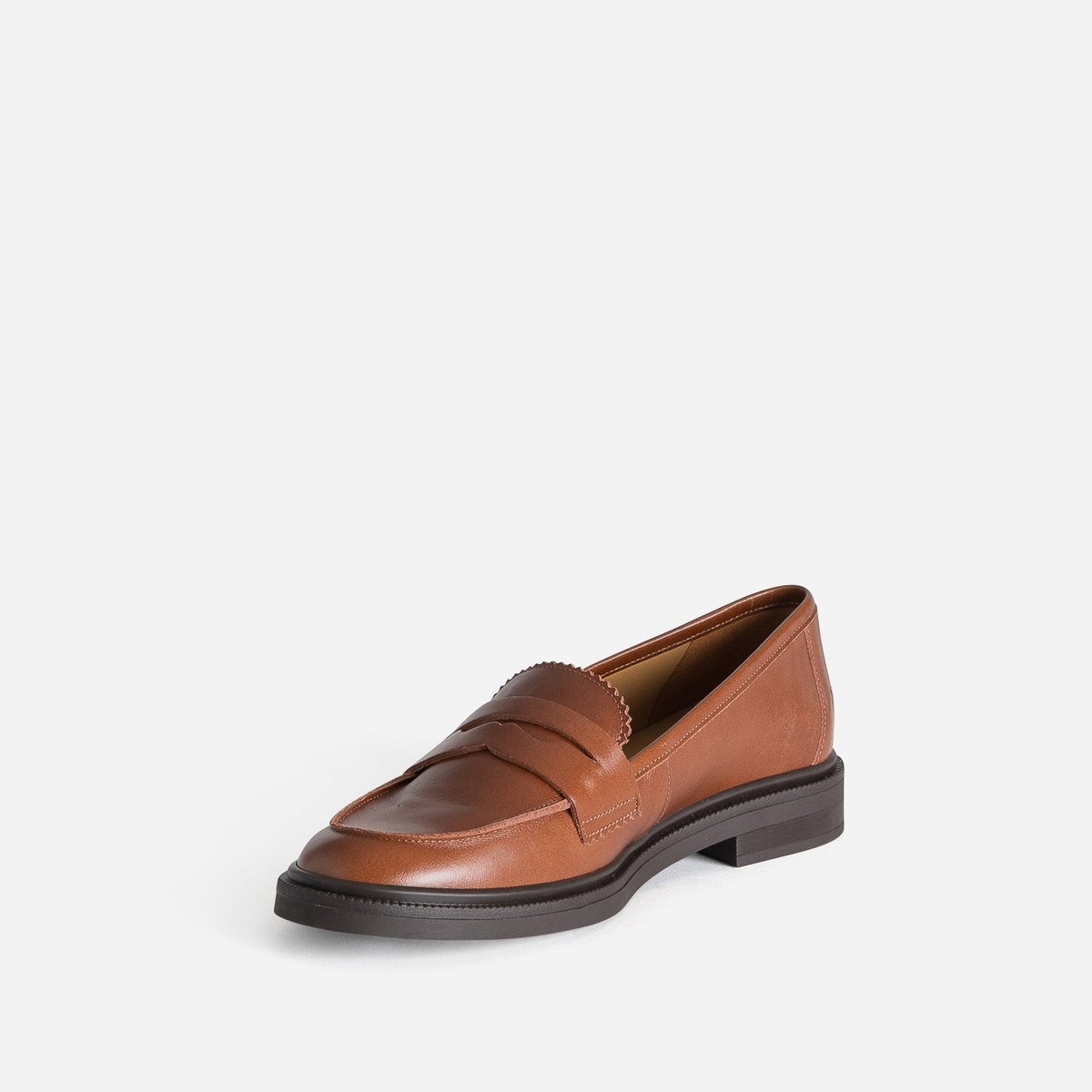 Mocassin en cuir LOUIZA cognac, ERAM