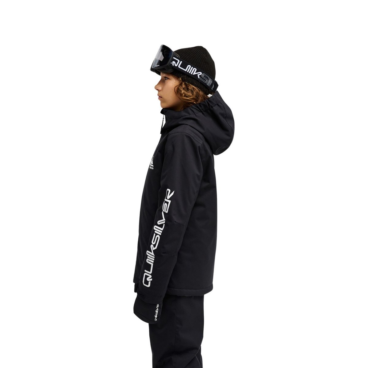 Veste de snow technique MISSION SOLID 10K noir black, QUIKSILVER