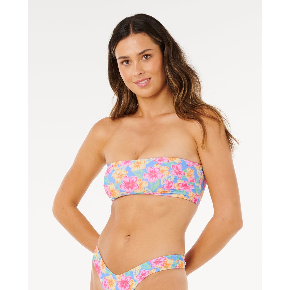 Haut de maillot de bain bandeau Revo Malibu Cove blue, RIP CURL