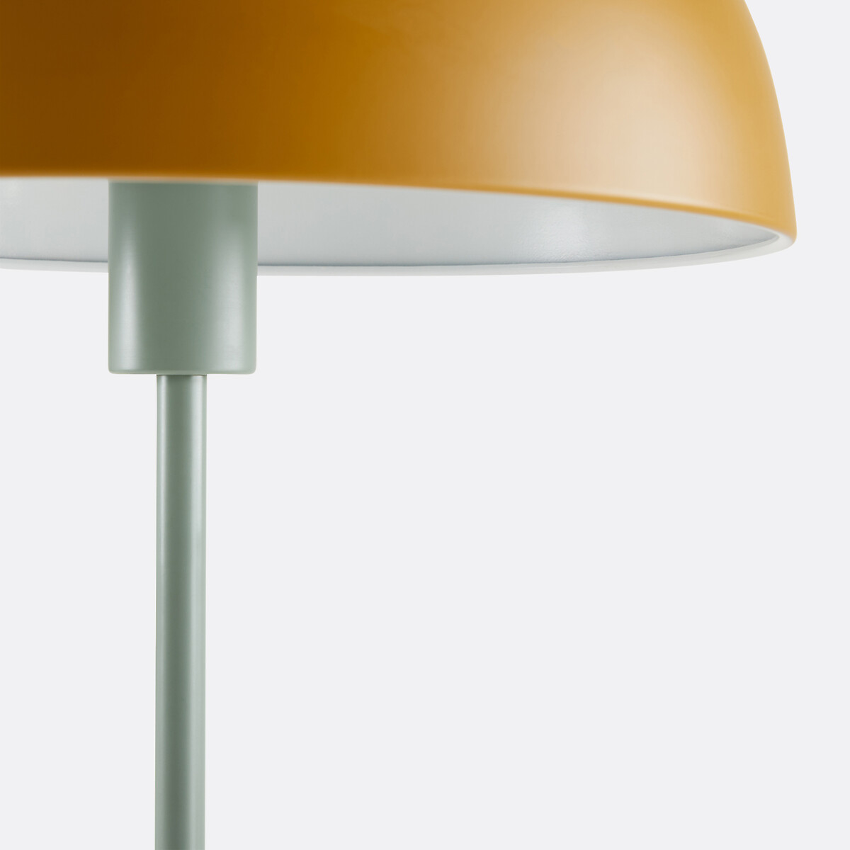 Lampadaire champignon bicolore métal fer, Capi moutarde, LA REDOUTE INTERIEURS
