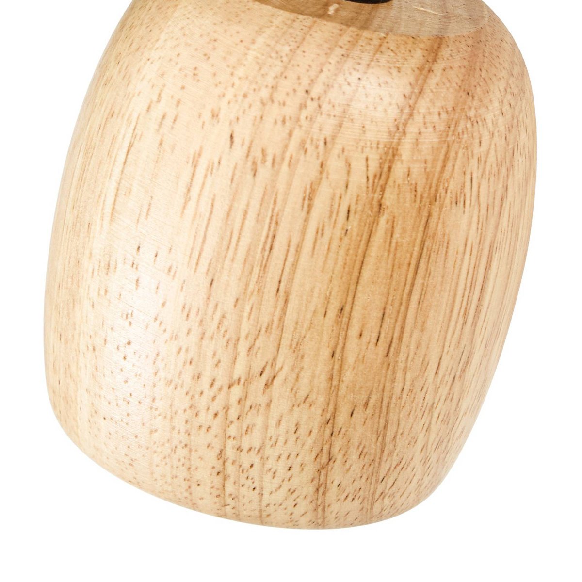Spot en bois moderne, Sloane noir, bois clair, LINDBY
