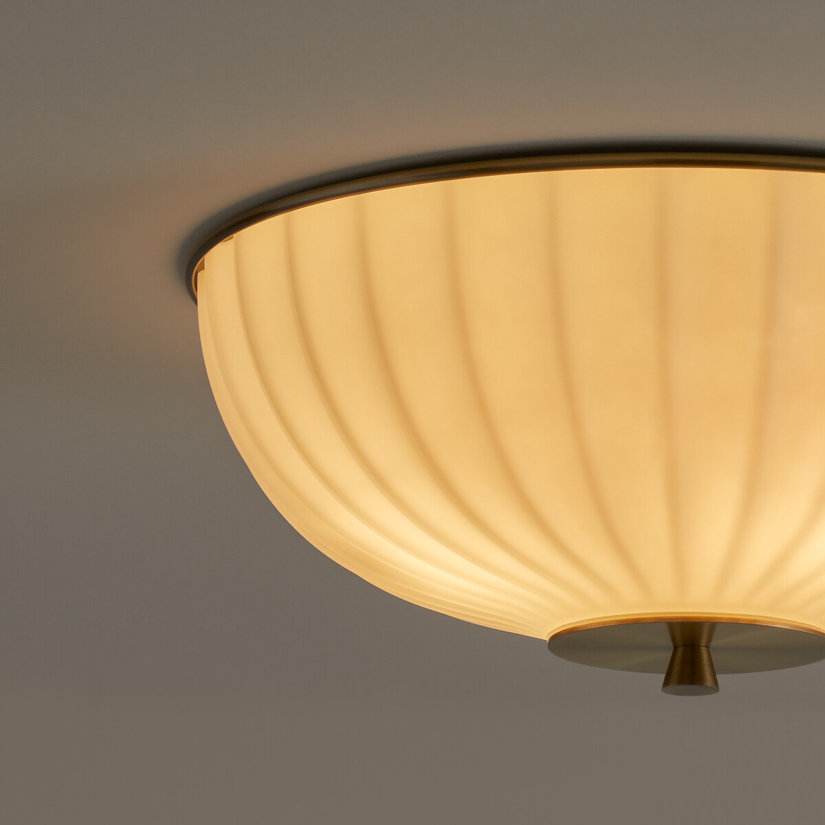 Plafonnier opaline, Canelé opaline, AM.PM