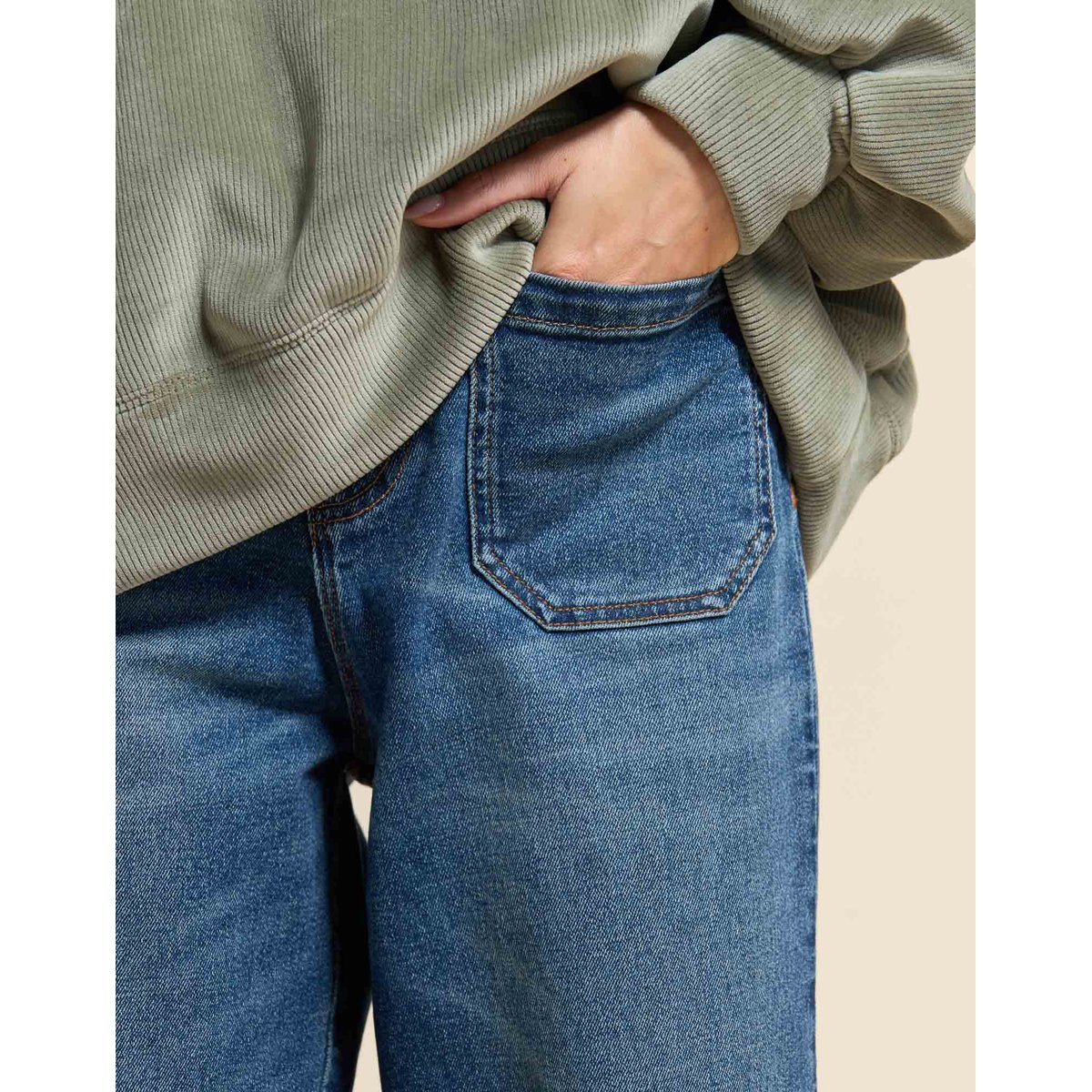 PANTALON JANE KATZS bleu foncé, PULLIN