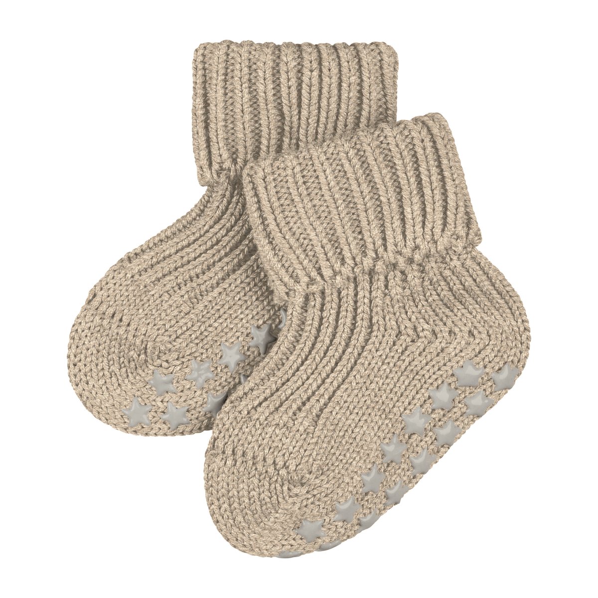 Chaussettes à picots Cotton Catspads beige chiné, FALKE