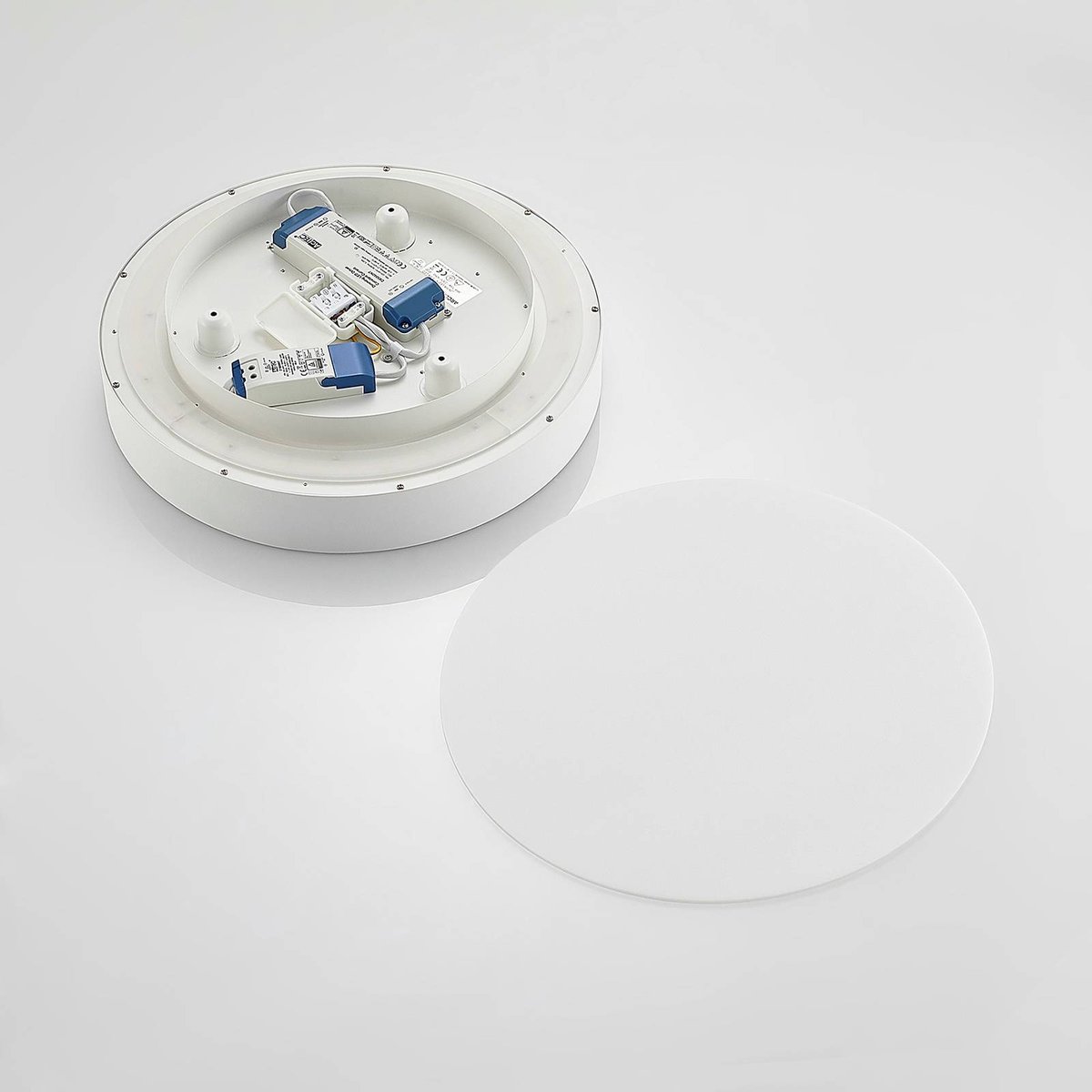 Plafonnier en aluminium moderneLED, Vanida blanc, ARCCHIO