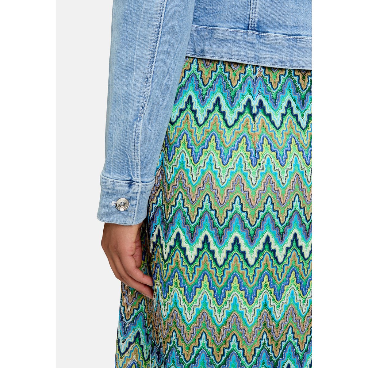 Veste en jean à manches longues light blue denim, BETTY BARCLAY