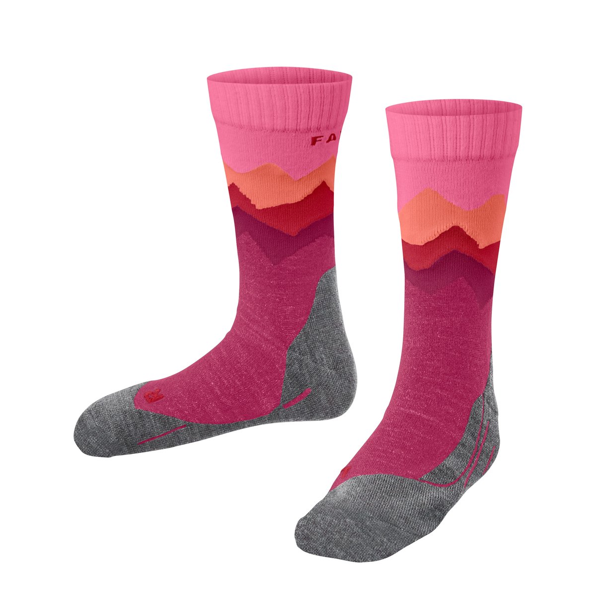 Chaussettes TK2 Trend Kids rose ancienne, FALKE