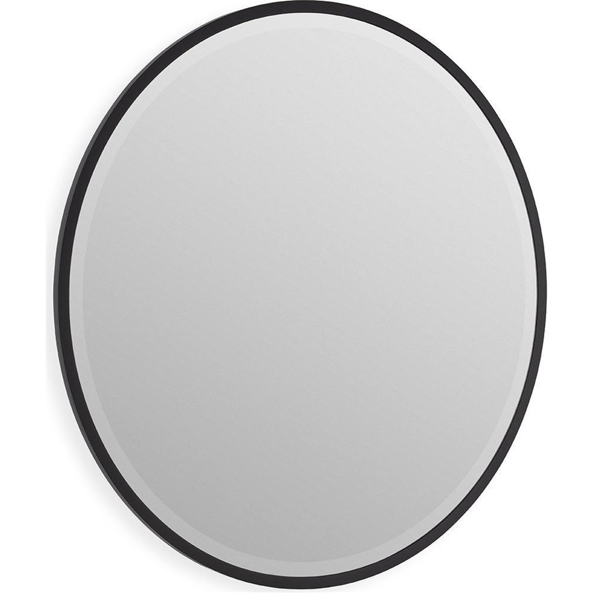 Miroir mural rond, Style contemporain noir, RECOLLECTION