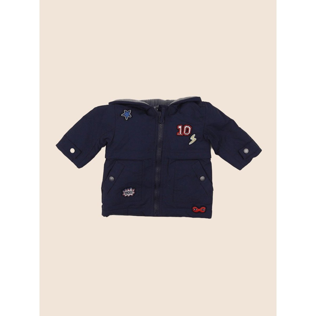 Parka - Très bon état bleu, VERTBAUDET