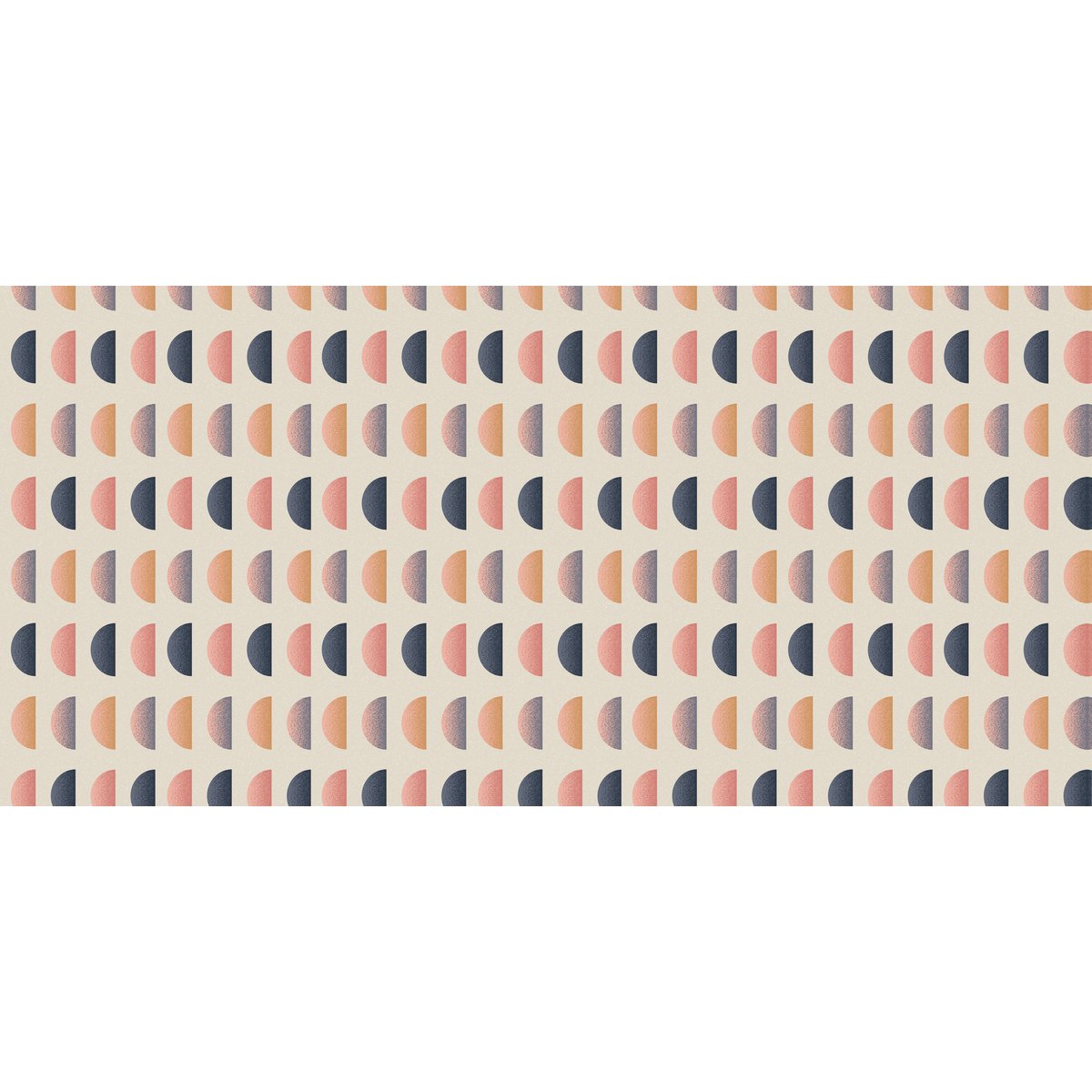 Papier peint panoramique Chromadome, Bleu 150 x 250cm blanc, ACTE DECO