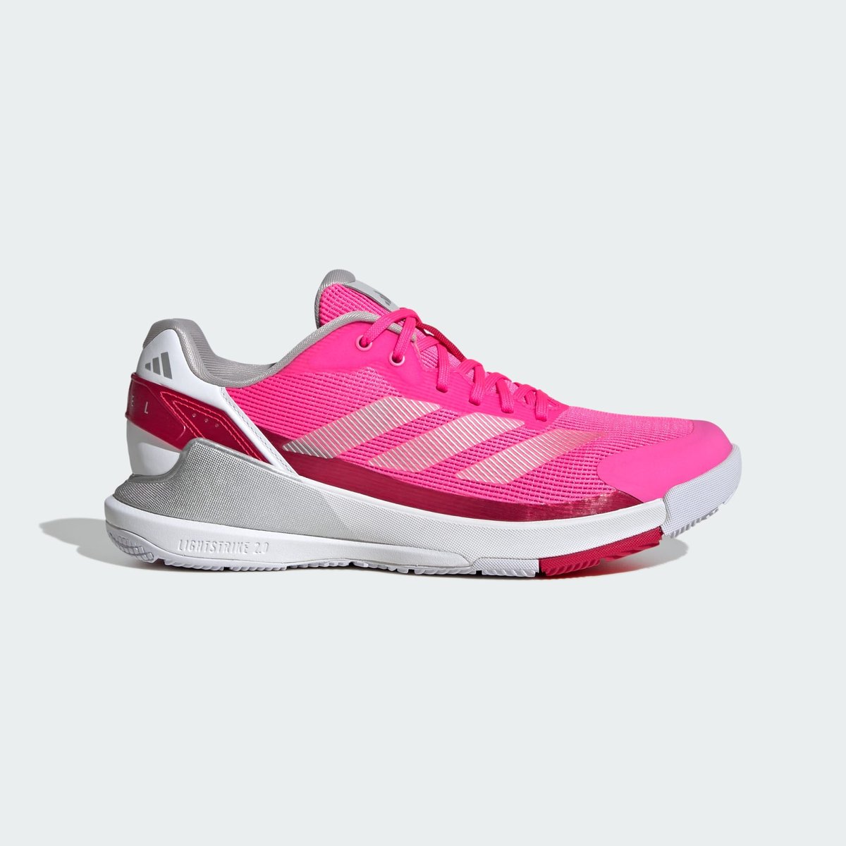 Chaussure De Padel Crazyquick Lightstrike Chaussure De Padel Crazyquick Lightstrike lucid pink / silver metallic / lucid red, adidas Performance