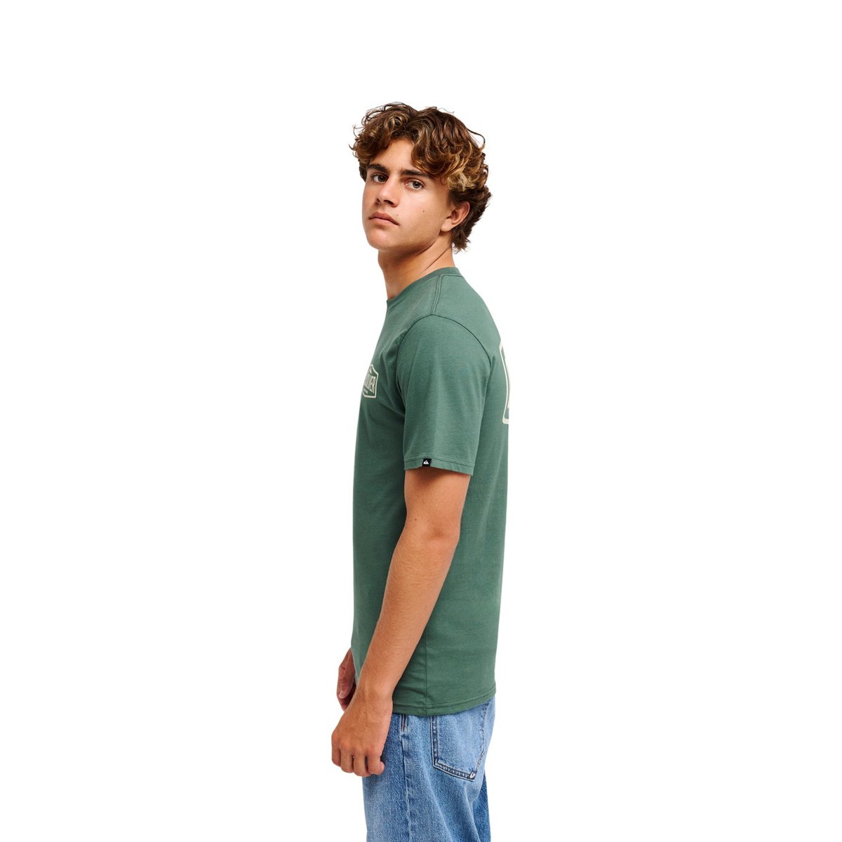 T-Shirt manches courtes EV SURF GARAGE vert forest, QUIKSILVER