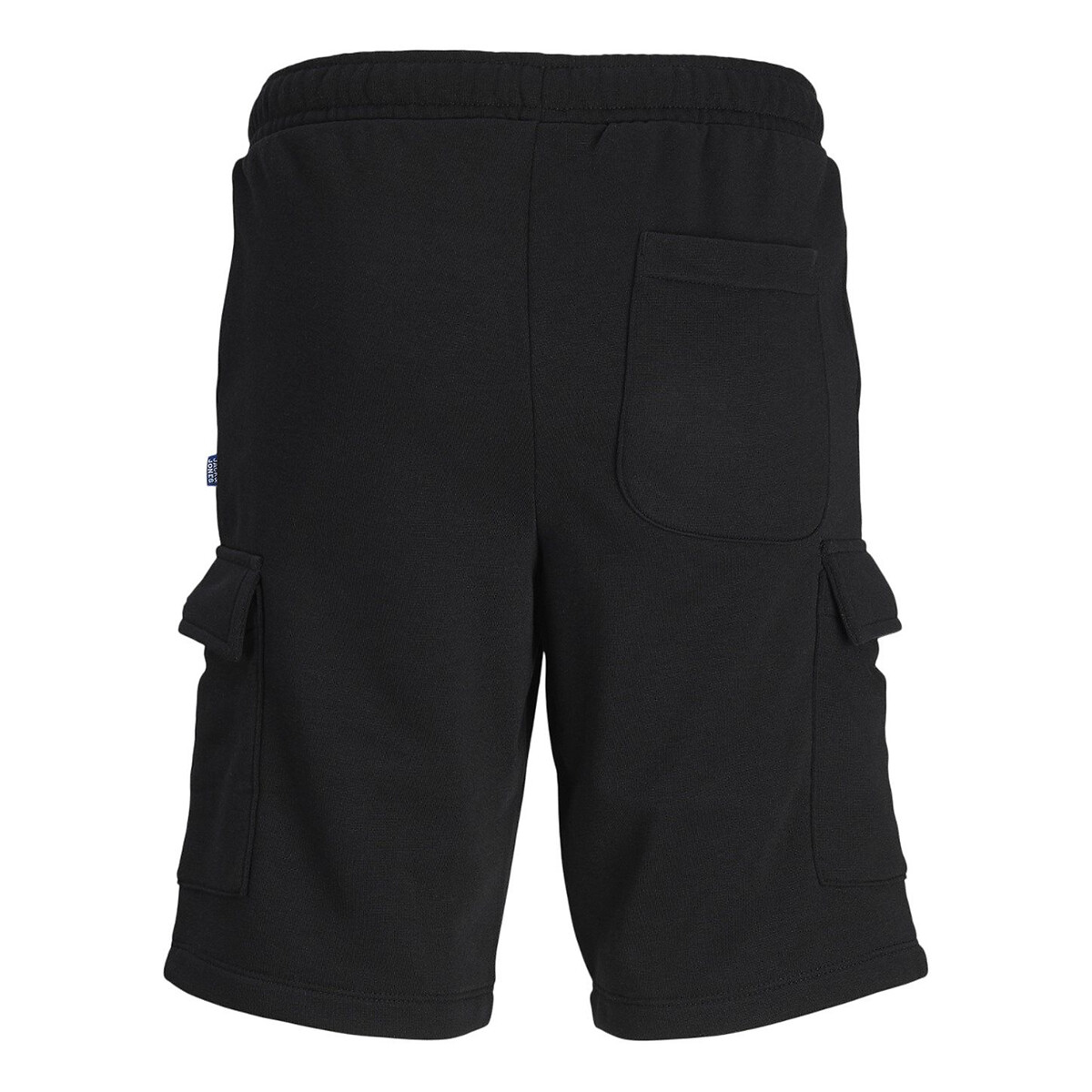 Short cargo en molleton noir, JACK & JONES JUNIOR