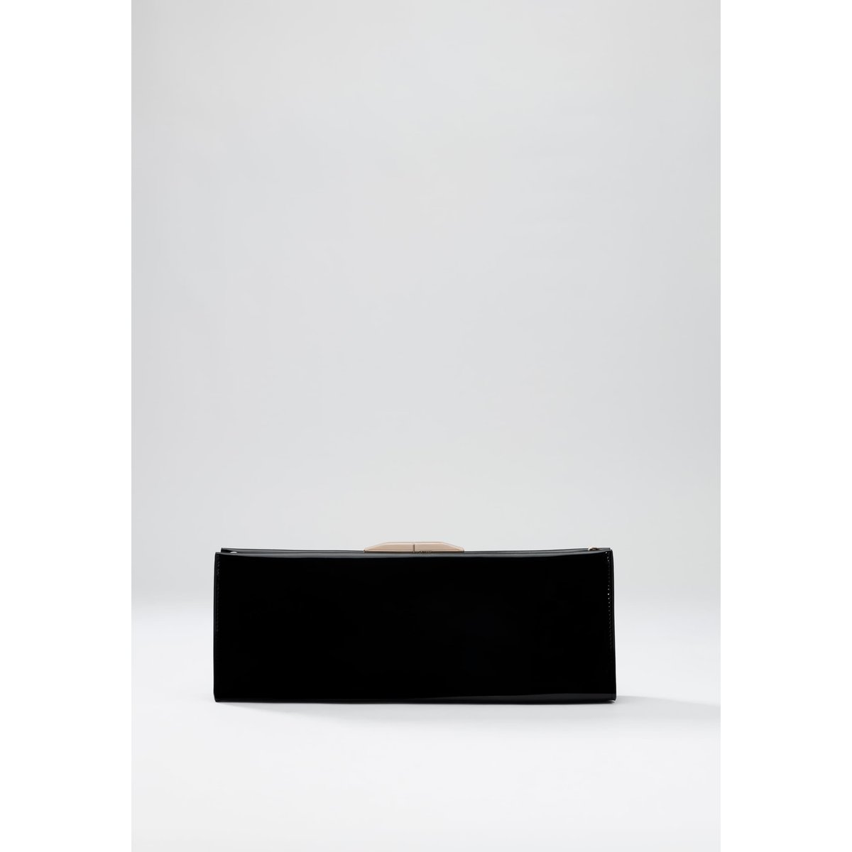 Pochette En Cuir Véritable Leonie noir, GUESS