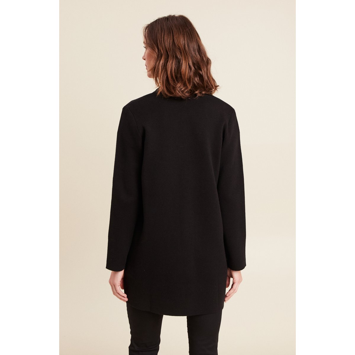 Gilet col châle noir, BREAL
