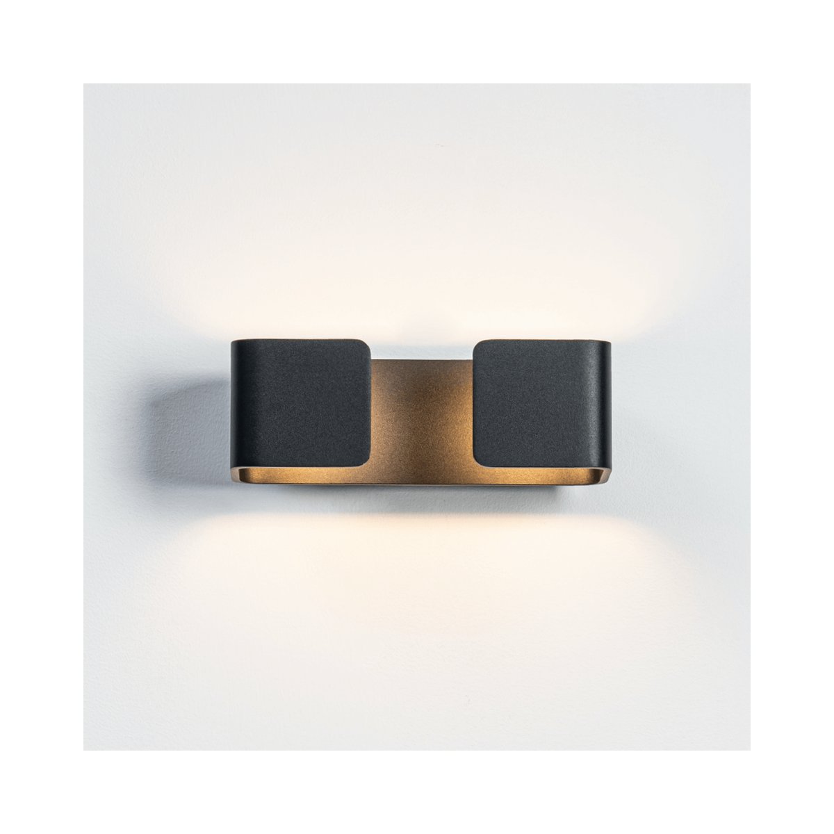 Applique murale LED design - FOSS noir, KOSILUM
