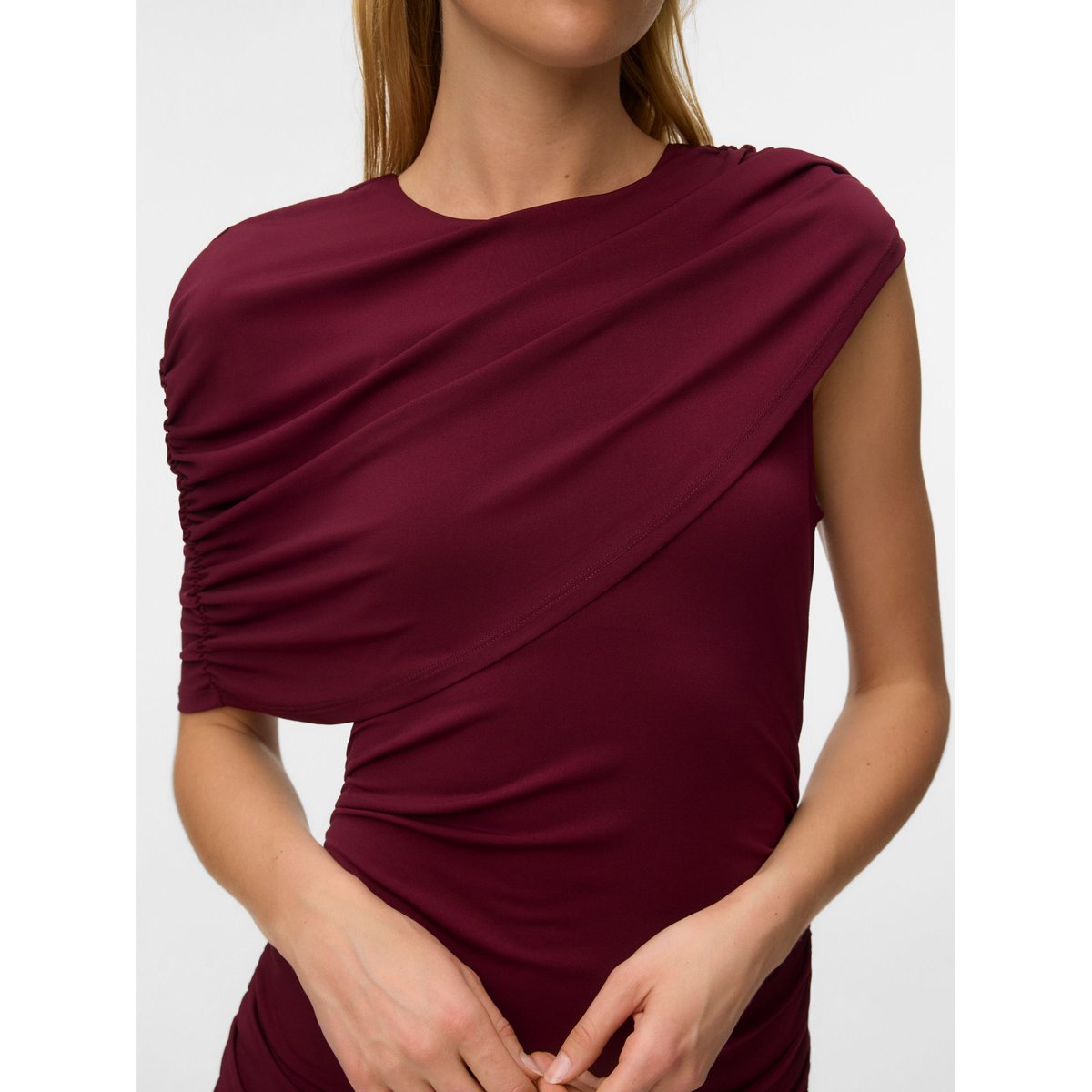 Robe windsor wine, VERO MODA