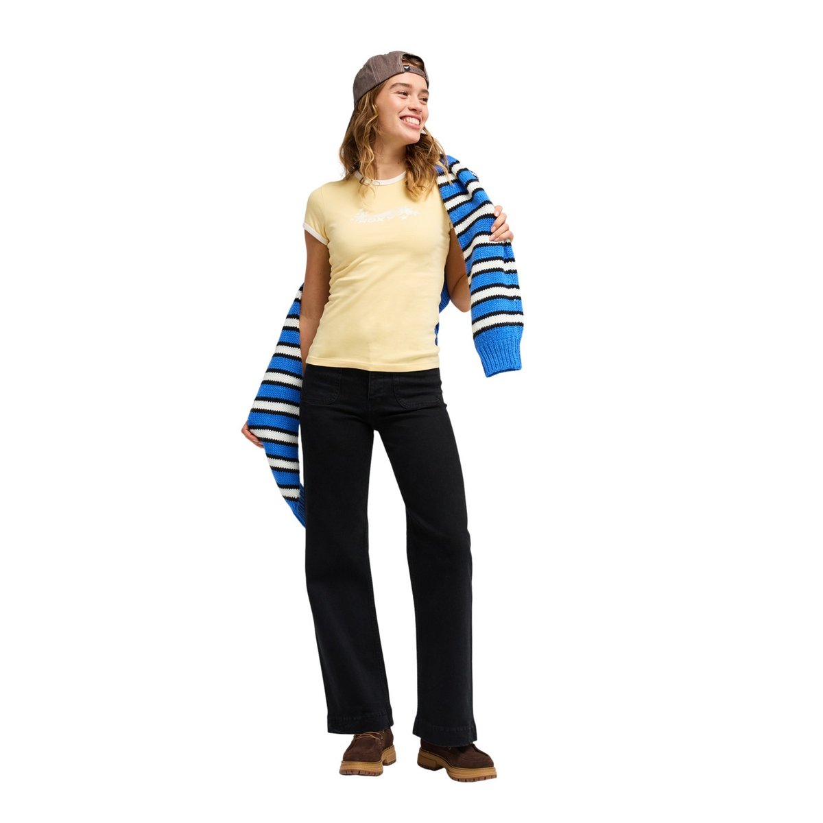 Jean denim loose ISLAND MOOD. bleu midnight, ROXY