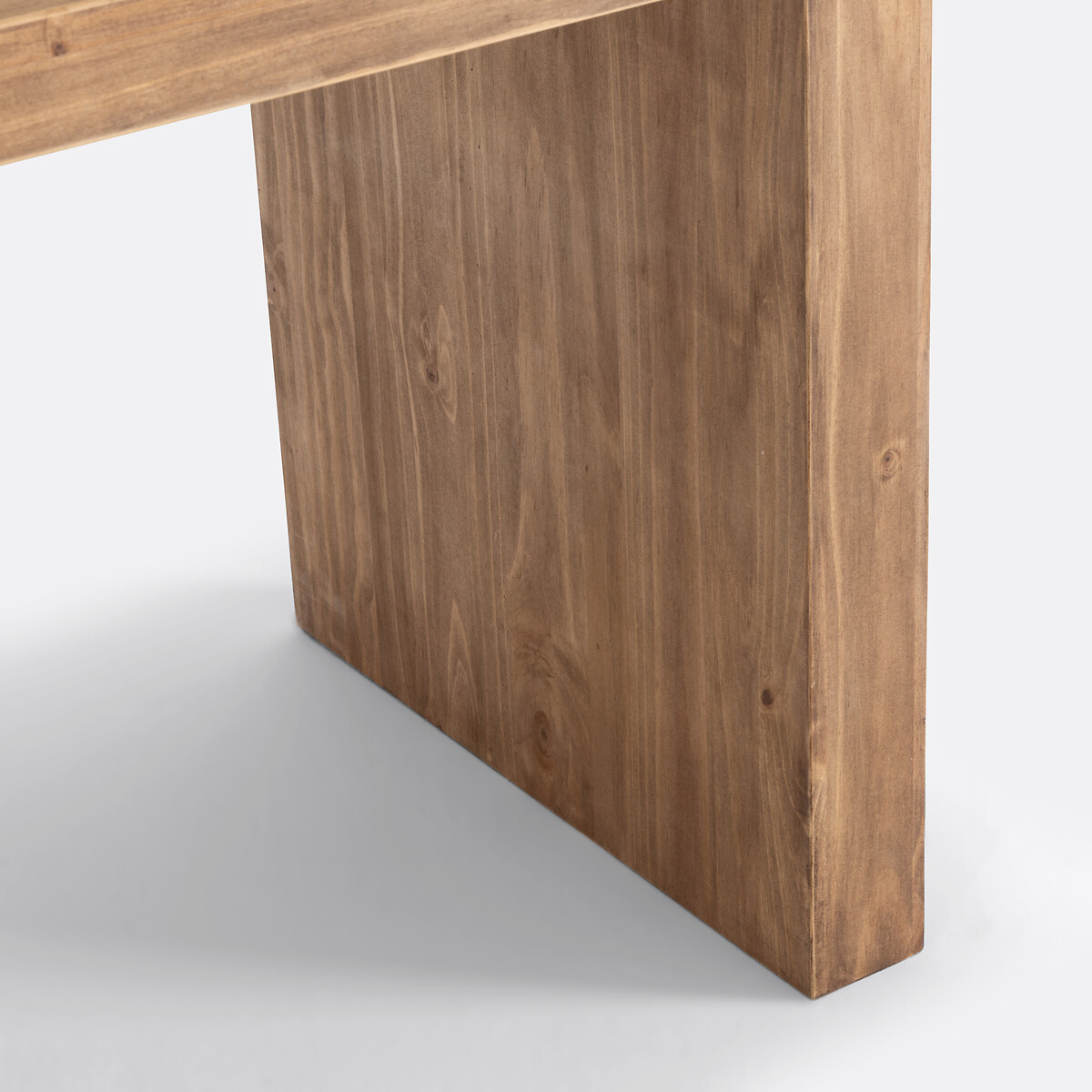 Table à manger, rectangulaire, en pin massif, 8 à 10 couverts, MALIO pin ciré, LA REDOUTE INTERIEURS
