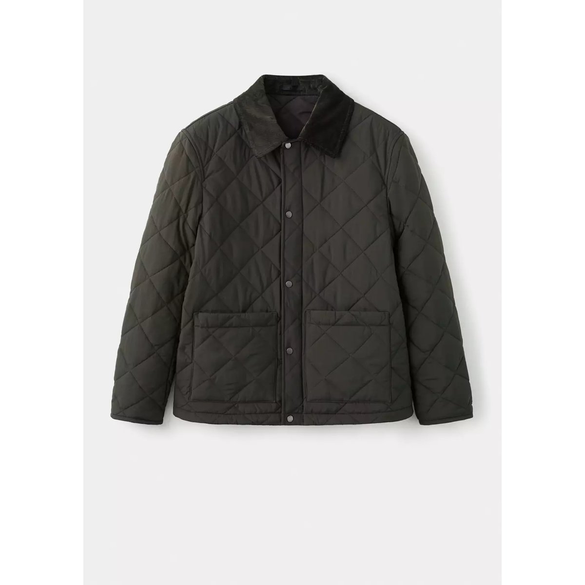 Veste matelassée hydrofuge kaki, MANGO MAN