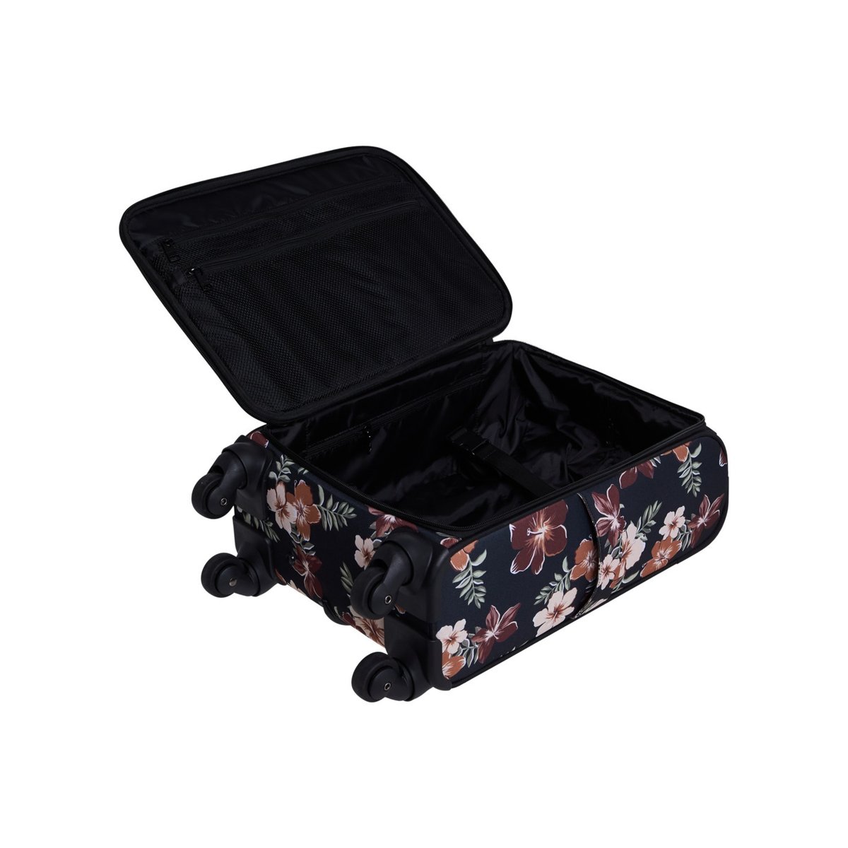 Petite valise à roulettes CABIN ISLAND. marron almond tropical feels, ROXY