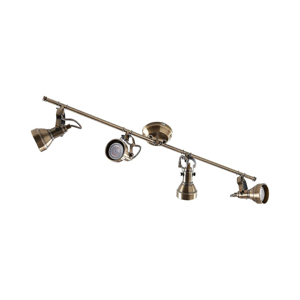Plafonnier en métal antique, Perseas laiton ancien, LINDBY