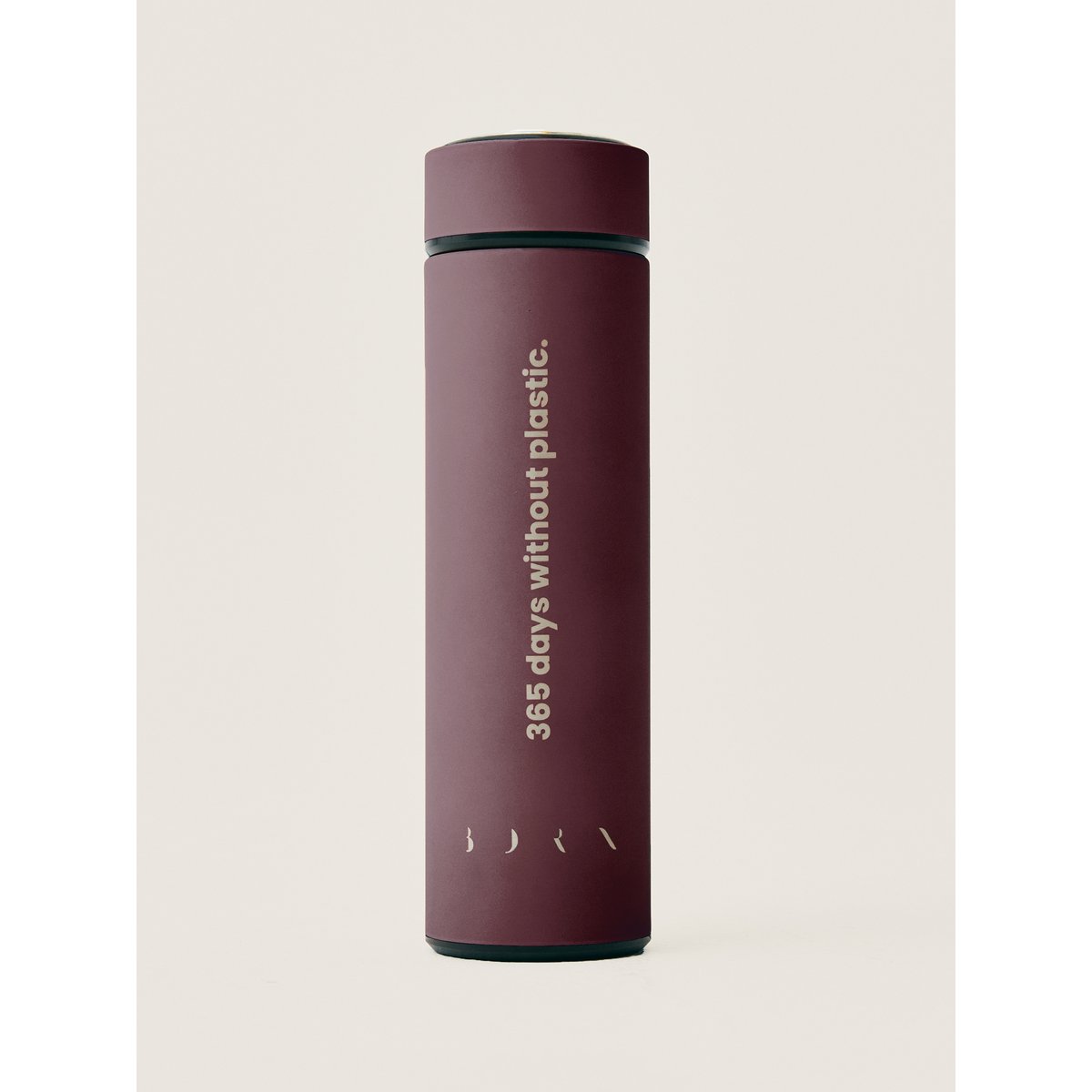 Bouteille de sport 365 2.0 500 ml acier inoxydable double paroi isolée vin cerise, BORN