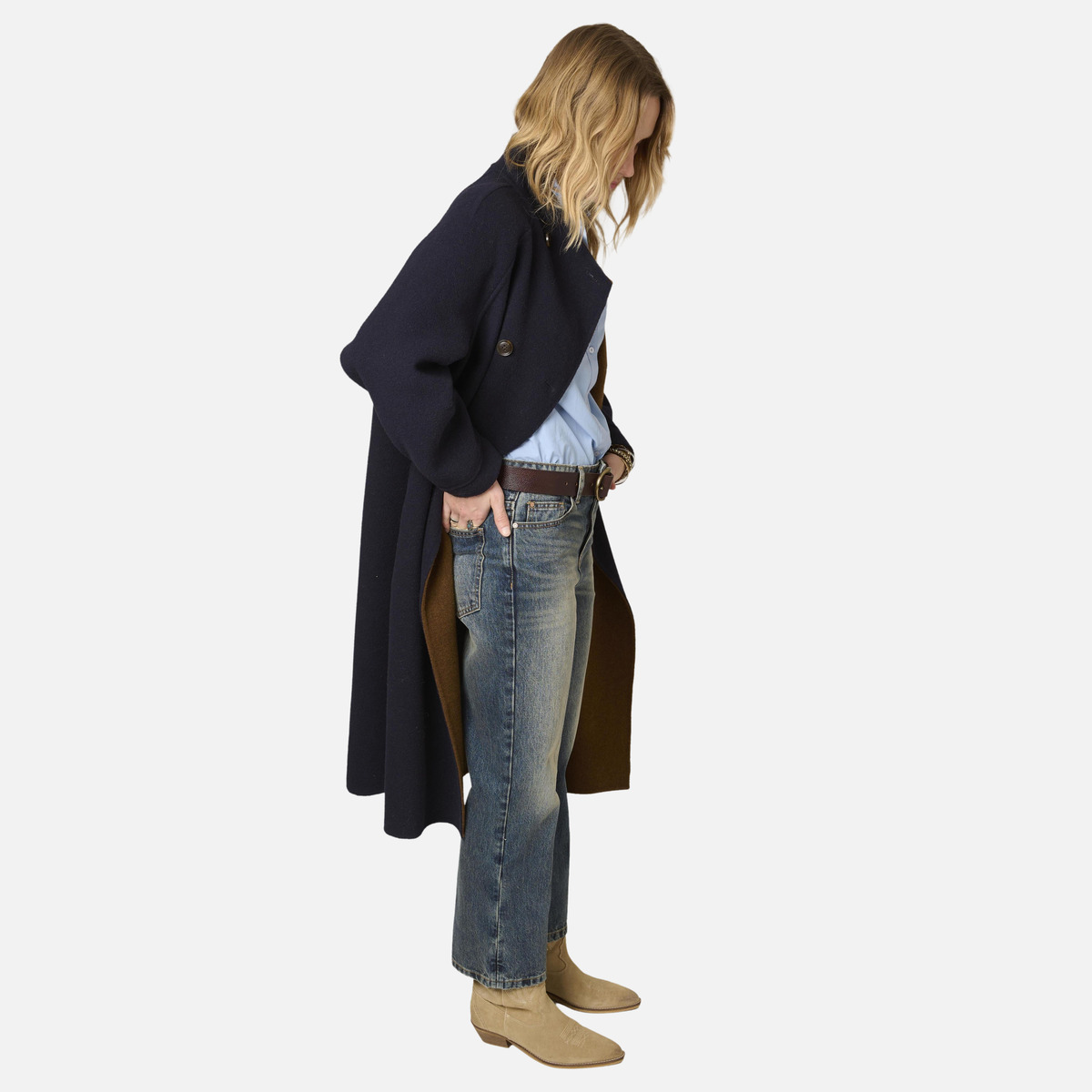 Manteau MATTY navy, MKT STUDIO