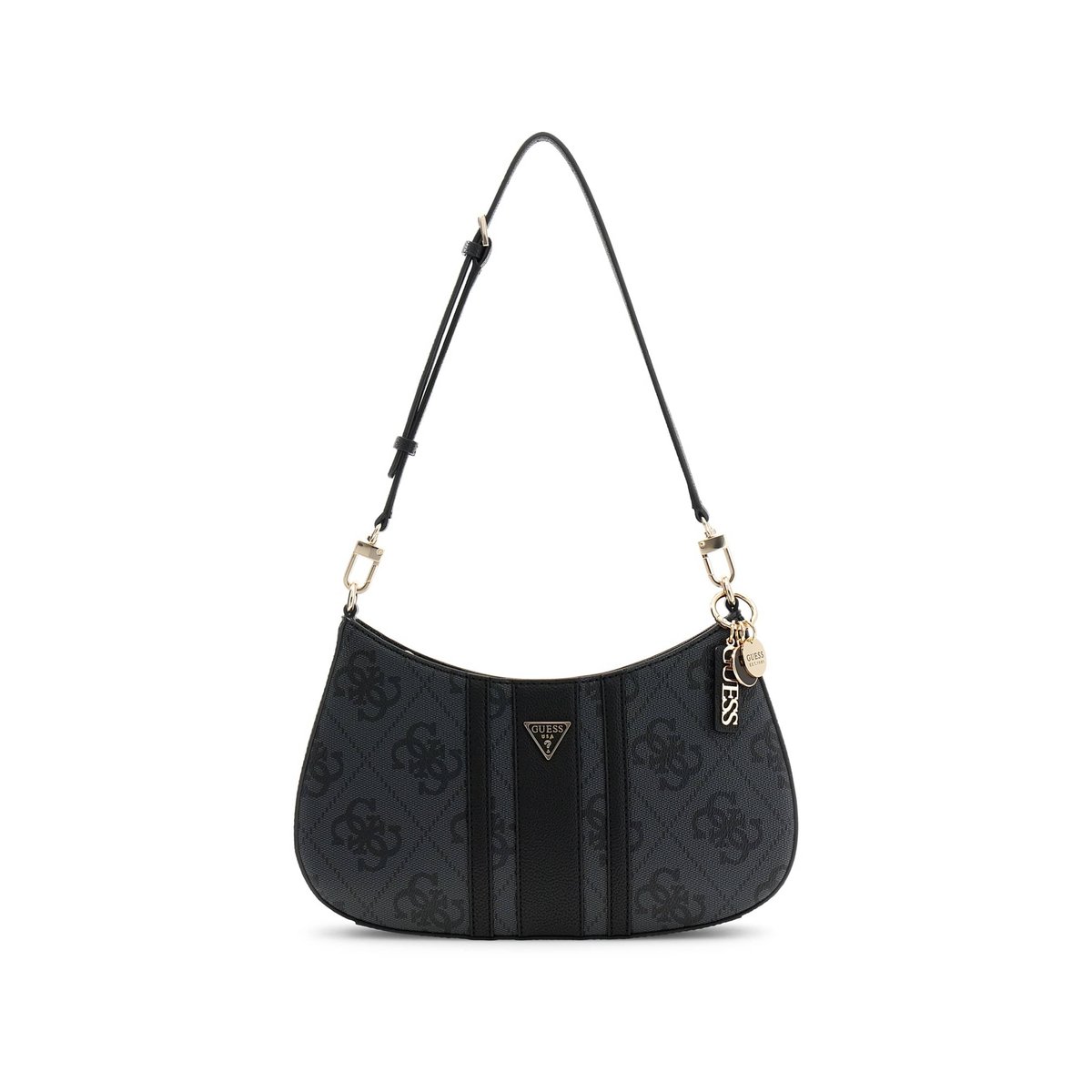 Sac D’épaule Noelle noir multi, GUESS