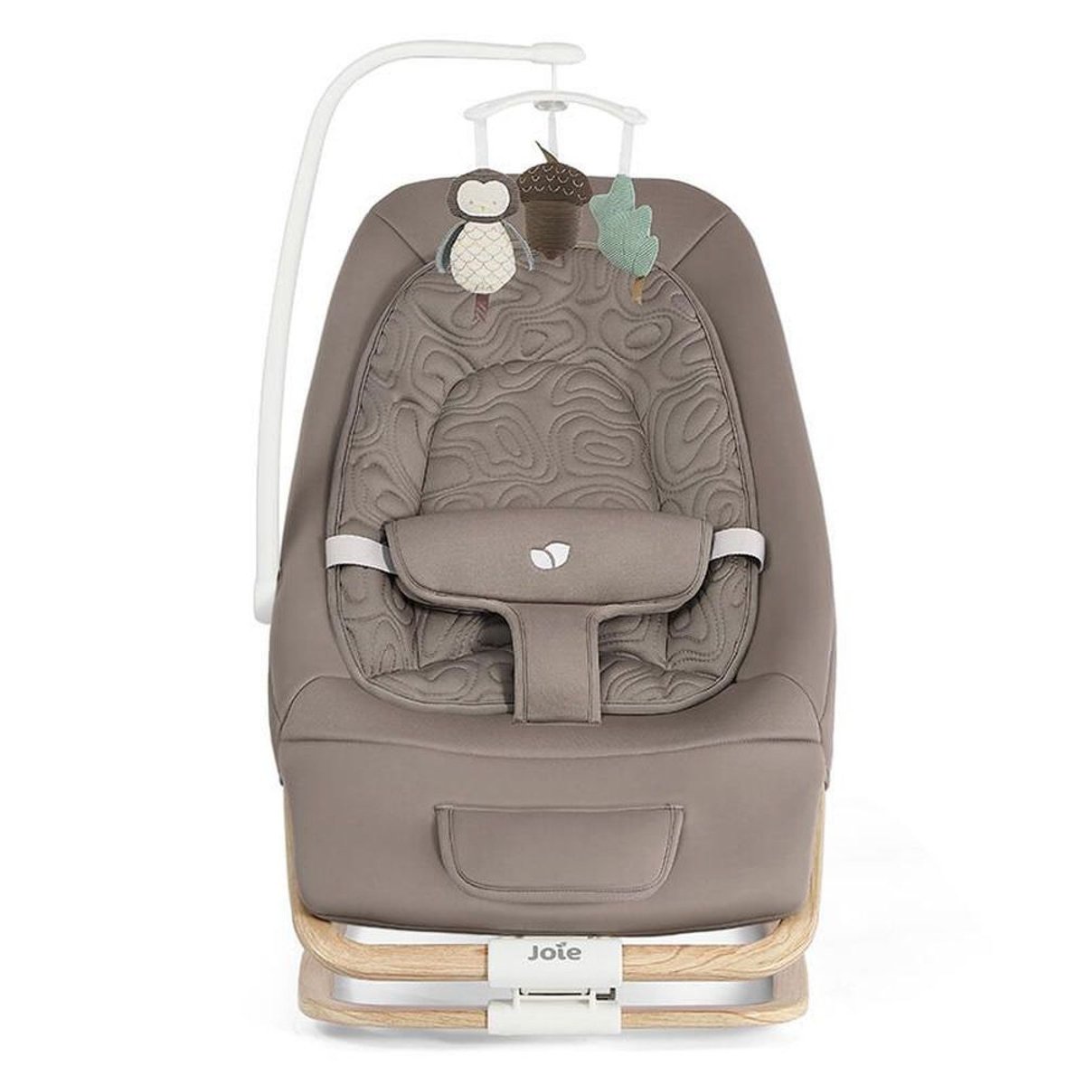 Transat balancelle 2 en 1 avec arche de jeux Dreamer Strata acorn, JOIE