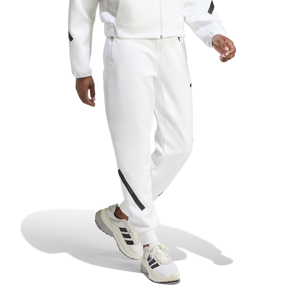 Pantalon de survetement Z.N.E. blanc, ADIDAS SPORTSWEAR